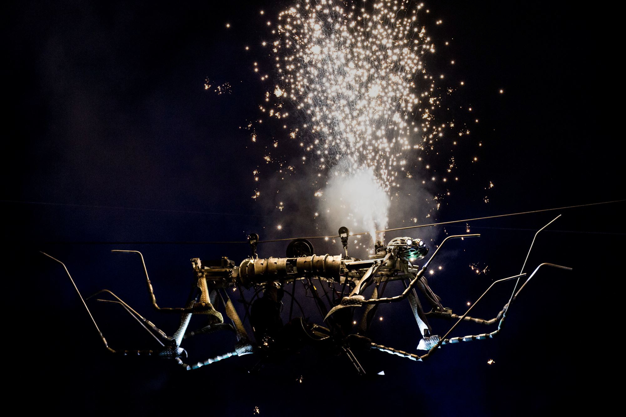 Arcadia's spectacular spiders crawling across the sky Arcadia's spectacular spiders crawling across the sky